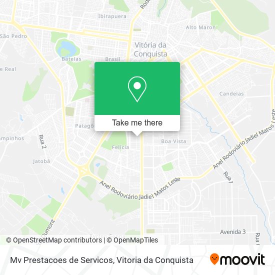 Mapa Mv Prestacoes de Servicos