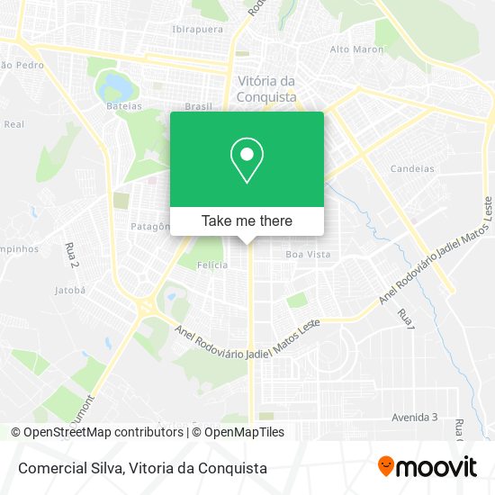 Comercial Silva map