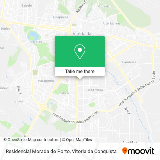 Residencial Morada do Porto map