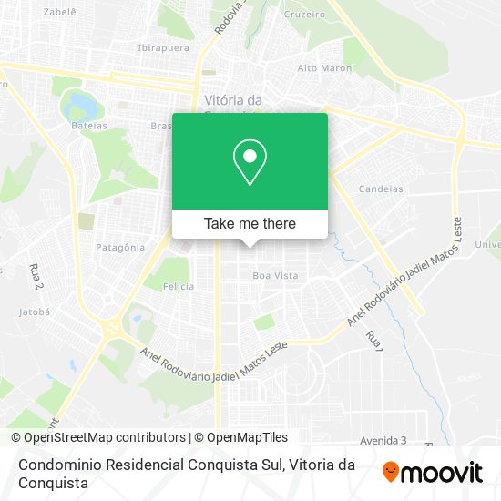 Condominio Residencial Conquista Sul map