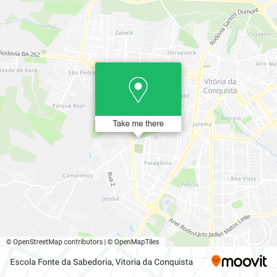 Escola Fonte da Sabedoria map