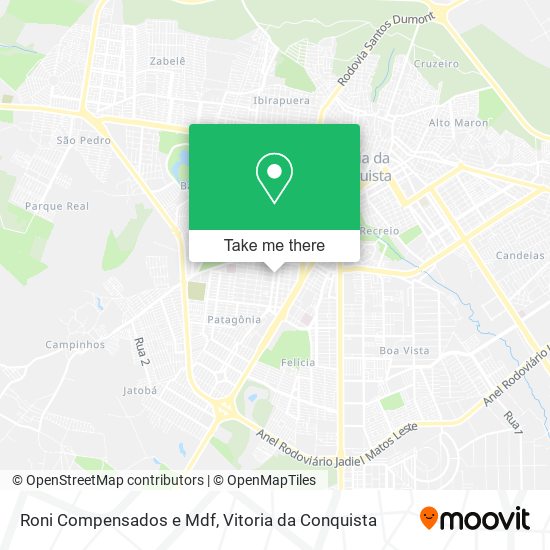 Roni Compensados e Mdf map