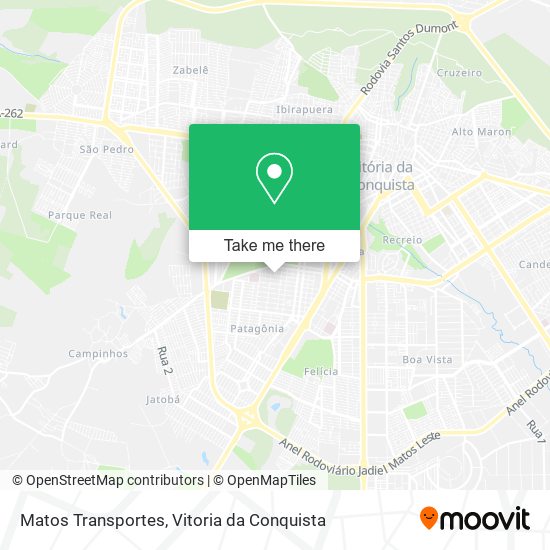 Matos Transportes map