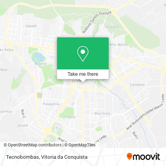 Tecnobombas map