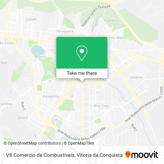 V8 Comercio de Combustiveis map