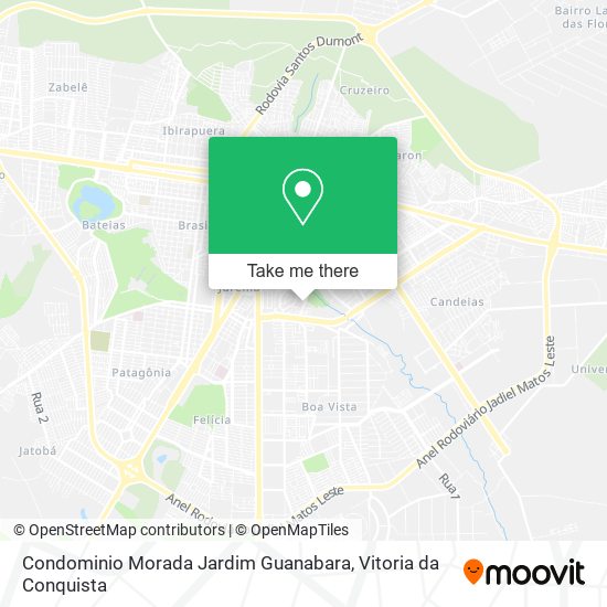 Condominio Morada Jardim Guanabara map