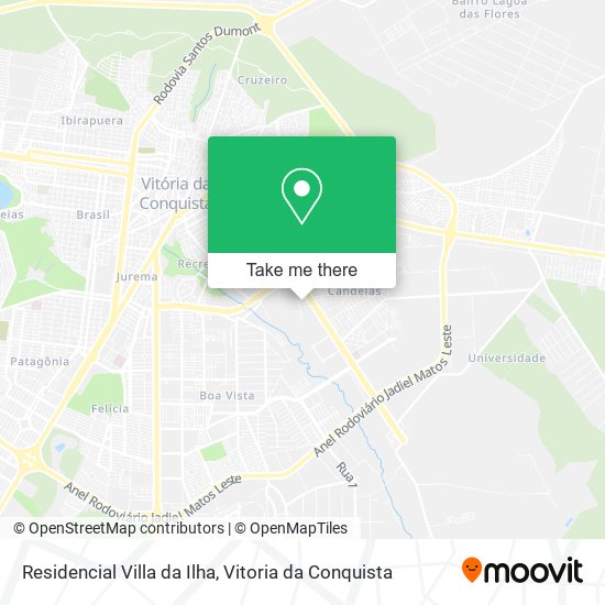 Residencial Villa da Ilha map