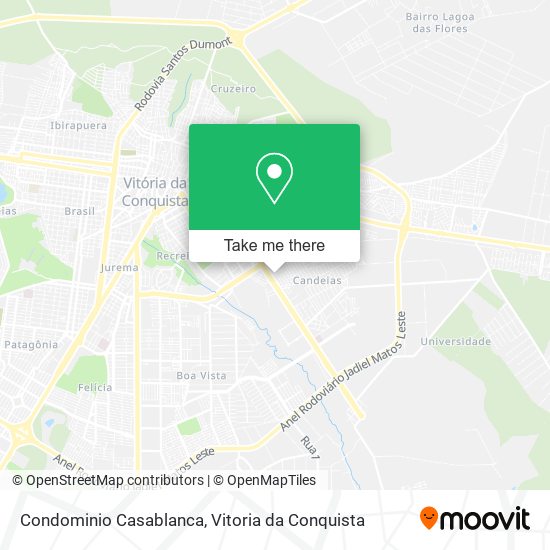 Condominio Casablanca map