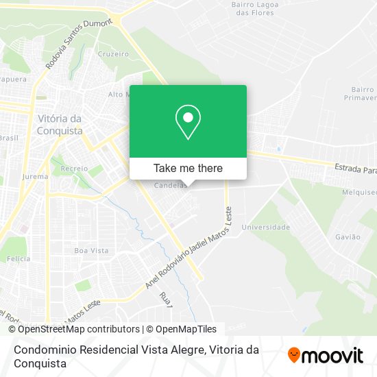 Mapa Condominio Residencial Vista Alegre