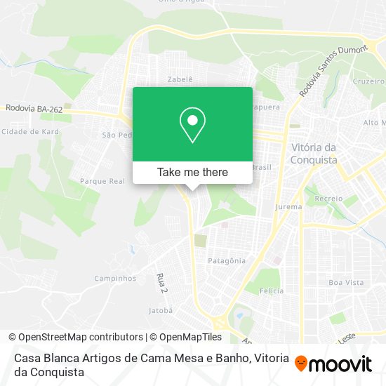 Casa Blanca Artigos de Cama Mesa e Banho map