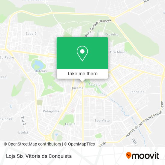 Loja Six map