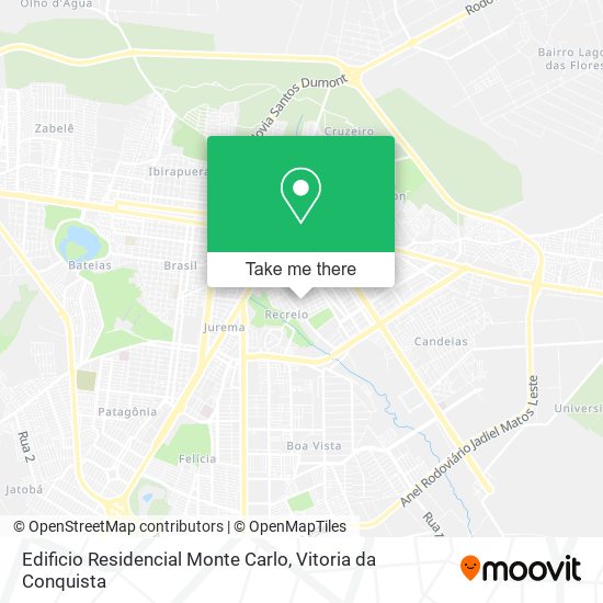 Mapa Edificio Residencial Monte Carlo