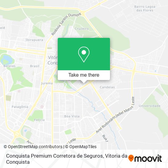Conquista Premium Corretora de Seguros map