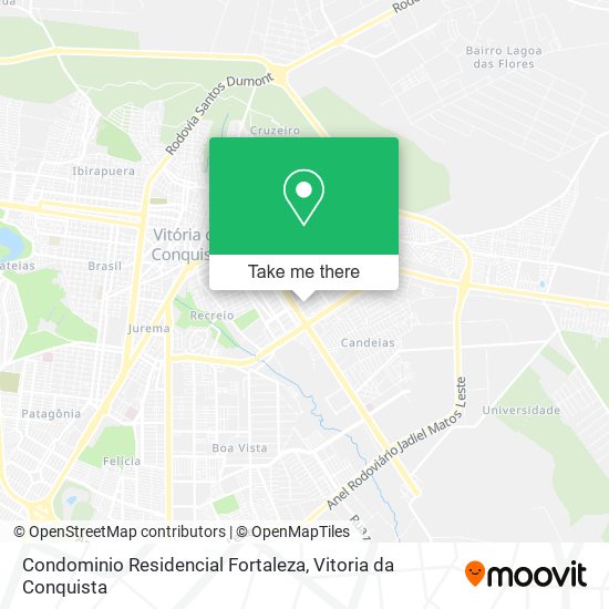 Condominio Residencial Fortaleza map