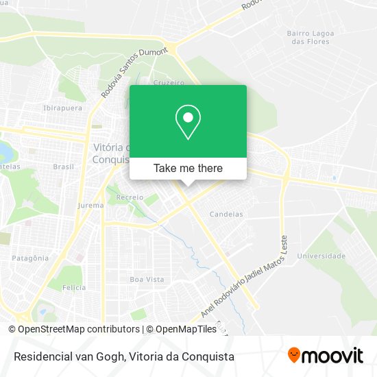 Residencial van Gogh map