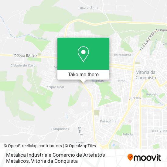 Mapa Metalica Industria e Comercio de Artefatos Metalicos