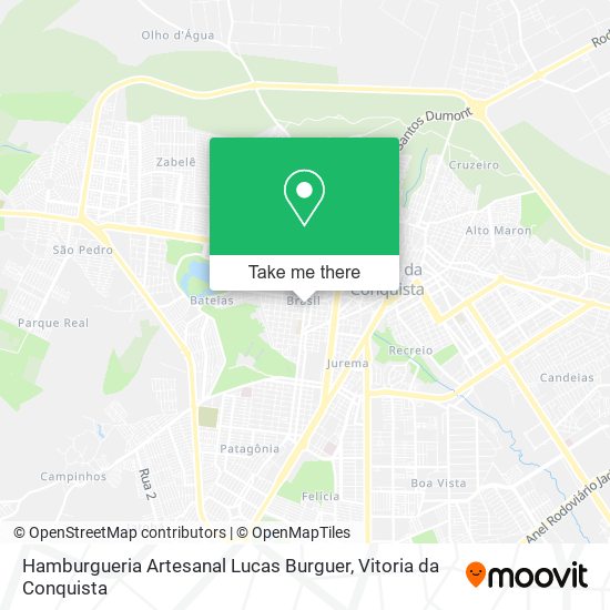 Hamburgueria Artesanal Lucas Burguer map