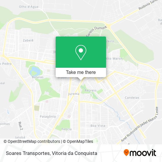 Soares Transportes map