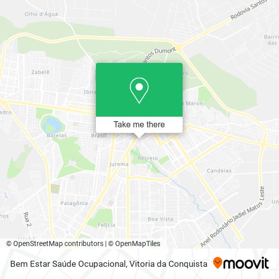 Bem Estar Saúde Ocupacional map
