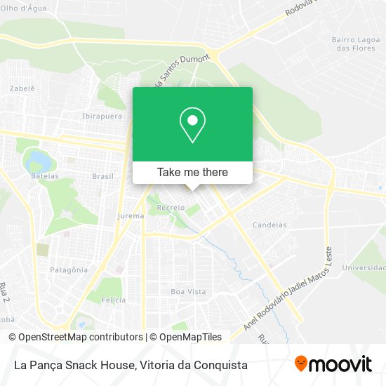 Mapa La Pança Snack House