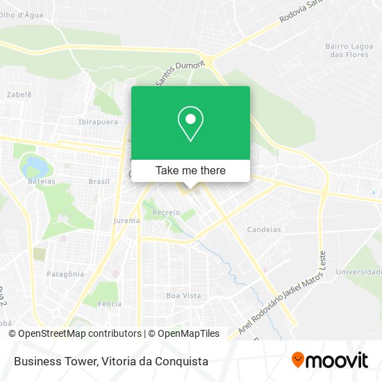 Business Tower map