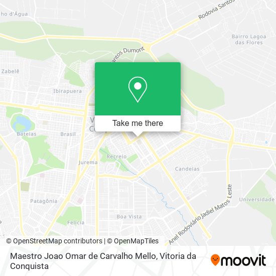 Maestro Joao Omar de Carvalho Mello map