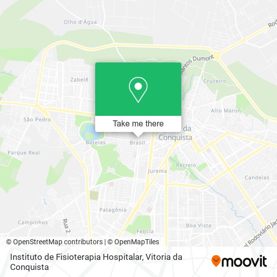 Instituto de Fisioterapia Hospitalar map