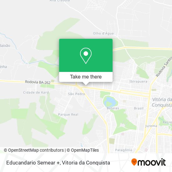 Educandario Semear + map