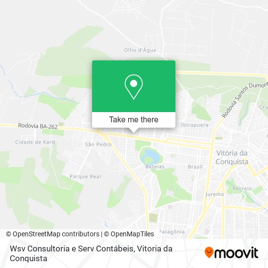 Wsv Consultoria e Serv Contábeis map