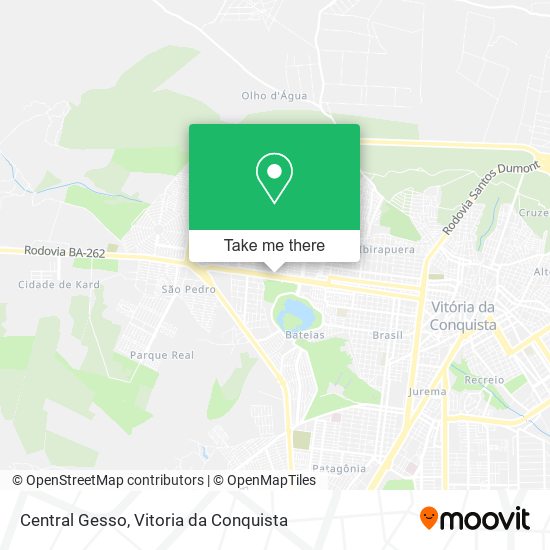 Mapa Central Gesso