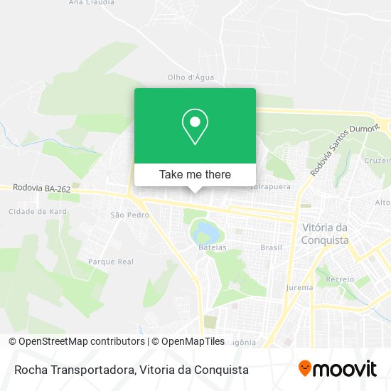 Rocha Transportadora map