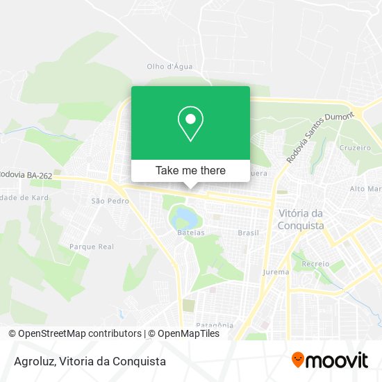 Agroluz map