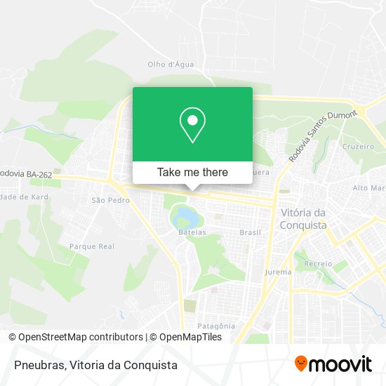 Pneubras map