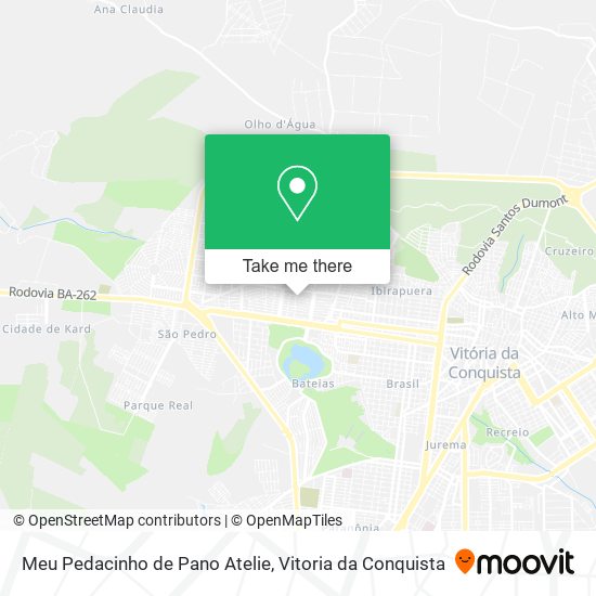 Mapa Meu Pedacinho de Pano Atelie