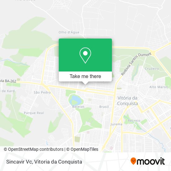 Sincavir Vc map