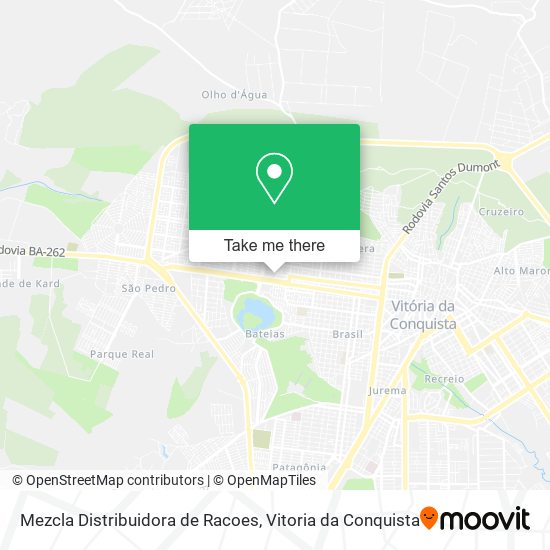 Mezcla Distribuidora de Racoes map