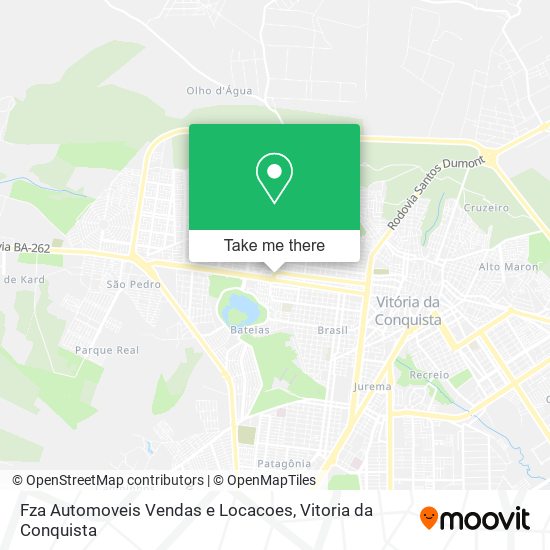 Fza Automoveis Vendas e Locacoes map