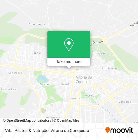Vital Pilates & Nutrição map