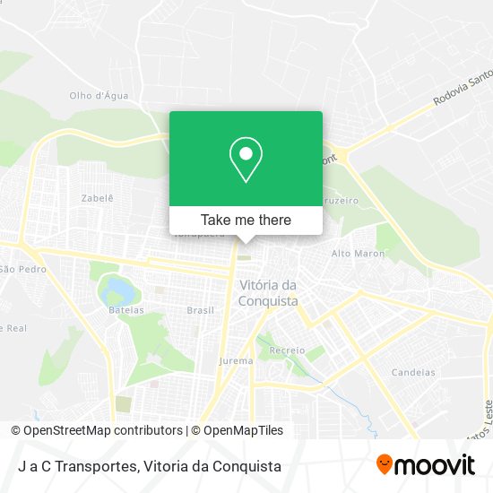 J a C Transportes map
