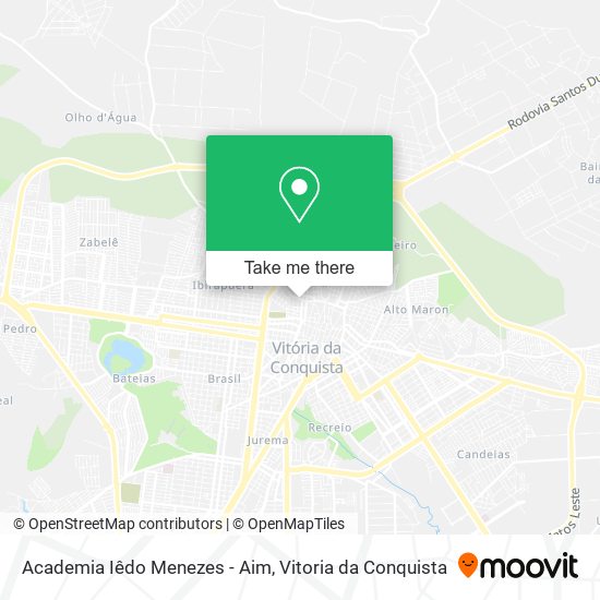Academia Iêdo Menezes - Aim map