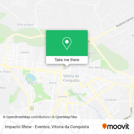 Mapa Impacto Show - Eventos