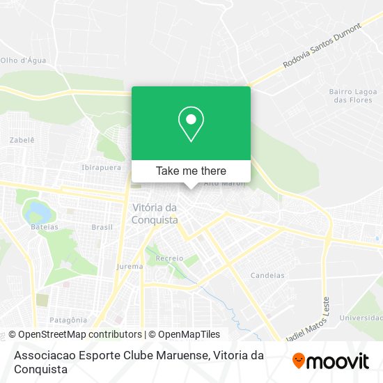 Mapa Associacao Esporte Clube Maruense