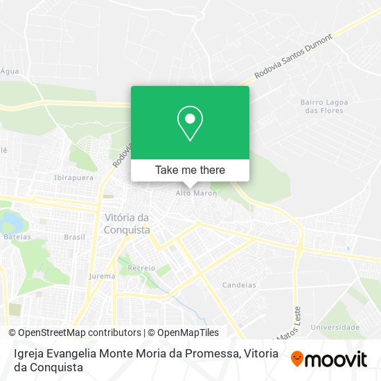 Igreja Evangelia Monte Moria da Promessa map