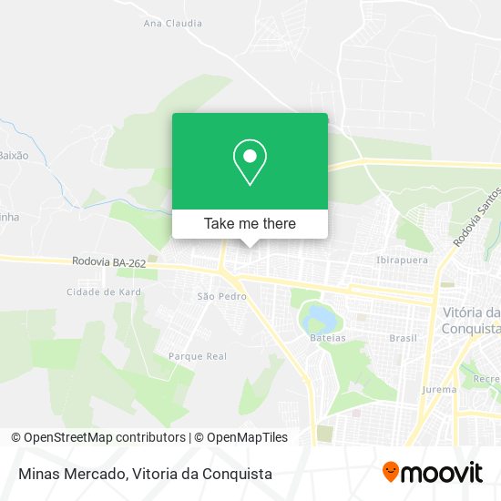 Minas Mercado map