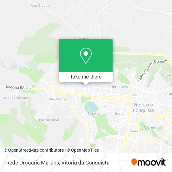 Rede Drogaria Martins map