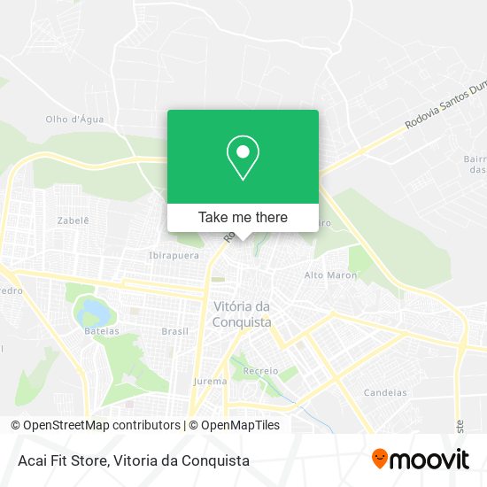 Acai Fit Store map