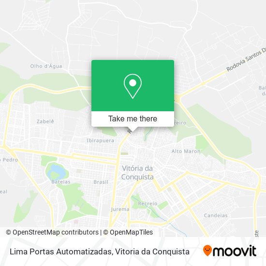 Lima Portas Automatizadas map