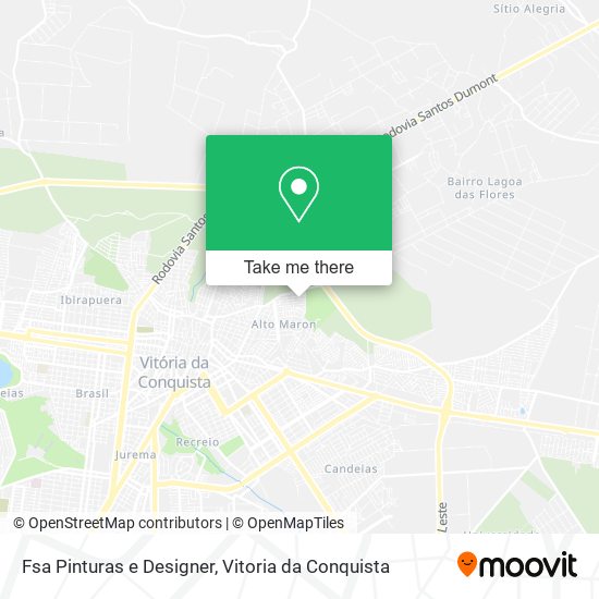 Fsa Pinturas e Designer map