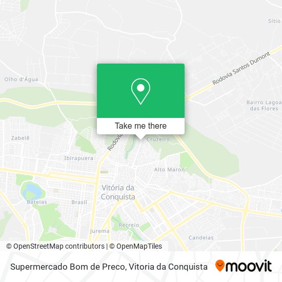Supermercado Bom de Preco map