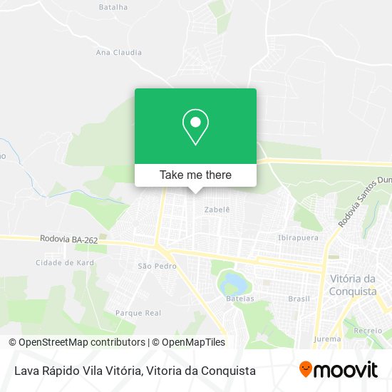 Lava Rápido Vila Vitória map